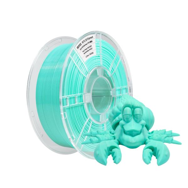 Quality 3D Printer Filament 1.75 PETG Mint Green 1kg Toughness Enhanced Customized Request for sale