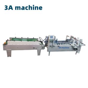 Side Glue Folding Way 6*1*1.35M Folder Gluer Machine for Fast Box Folding and