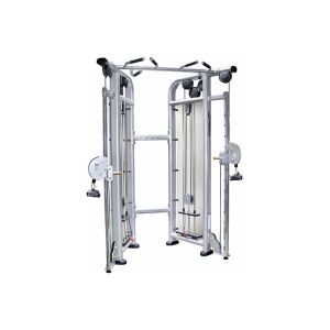 China Silver Frame Dual Adjustable Gym Pulley Machine For Training on sale