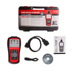 OBD2 Scanner Codes MaxiDiag Elite MD802 All System + DS Model + Actuator Test