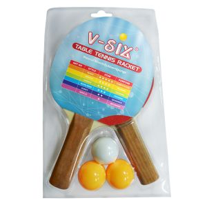 China Professional Table Tennis Bats With Pimple Out , Custom Ping Pong Balls For Beginner on sale