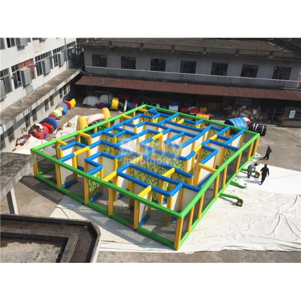 Large Inflatable Interactive Games , Inflatable Corn Haunted House Maze With