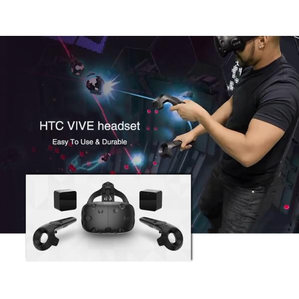 360 Degree Blue Lights Immersive 9D Vr Htc Vive Standing Interactive Shooting Game