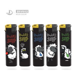 DY-F012 Jet Flame Lighter Electronic Windproof 7.88*2.1*1.1 CM and High Standar