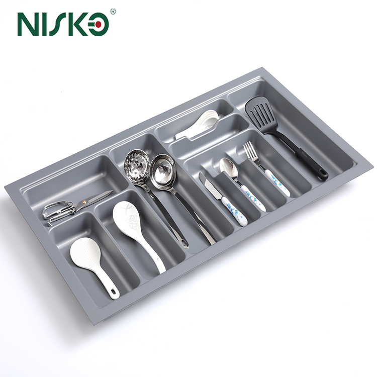 Wholesale Kitchen Silverware Storage Cutlery Tray Box Utensil Drawer Insert For Forks Chopsticks from china suppliers