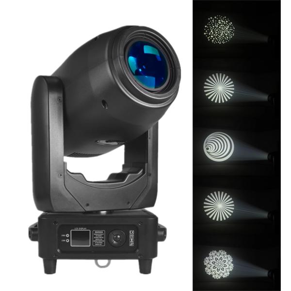 Gobo Zoom Moving Beam Spot 280w with Electronic Linear Dimming