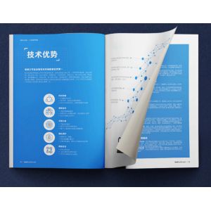 800G 1000G Instruction Booklet Printing Spiral Bound Planner Printing