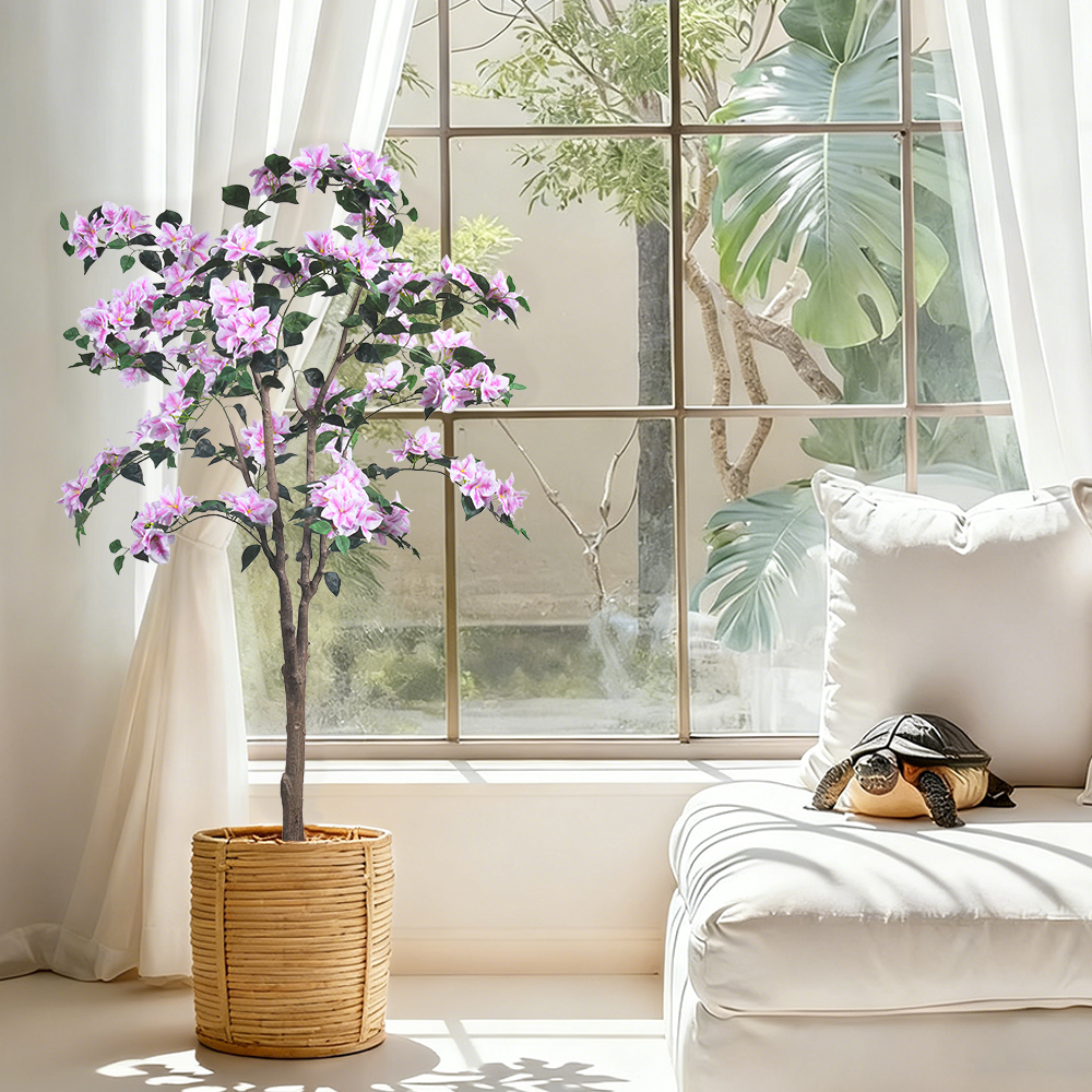 Wholesale 150cm 180cm Artificial Bougainvillea Tree - Model C Light Pink |
