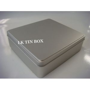 Wholesale Toys Storage Empty Tin Can Moved Window OEM Customer Logo from china suppliers