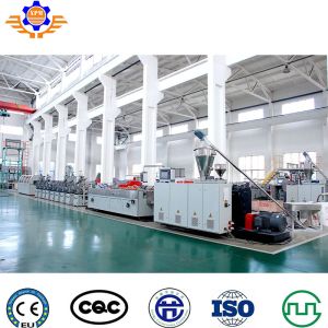 150Kg/H Plastic Electric Channel Pvc Cable Trunking Pvc Profile Extruder Machine