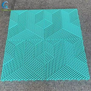 Click Installation Interlocking Garage Tile UV Stabilized Outdoor Durable Floor