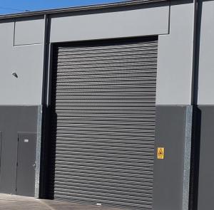 Wholesale Warehouses / Shopfronts Fire Rated Rolling Shutter Door With Rockwool Insulation from china suppliers