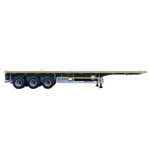 30 Tons, 40 Tons, 50 Tons, 60 Tons Container Flatbed Truck Semi-Trailer