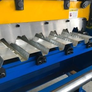 Metal Floor Decking Forming Machine For Type A Roof Decking System