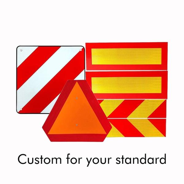 High Visibility Reflective Vehicle Eye-catching Marking License Plate Number