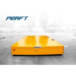 heavy duty material handling trackless transfer flat cart used in warehouse
