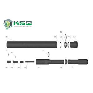 Water well drilling DTH Drilling Tools High grade tungsten carbide inserts