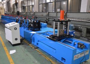 China Upright Rack Roll Forming Machine With Hole Punching Yield Strength 250 - 550mpa on sale