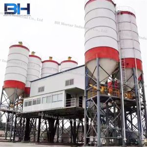 High Automation Concrete Mixing Station , Concrete Batching And Mixing Plant