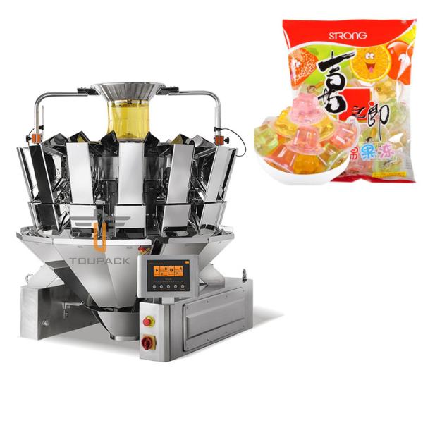 380V Bag In Bag Packaging Machine Multi Function Stand Up Gel Jelly Multihead