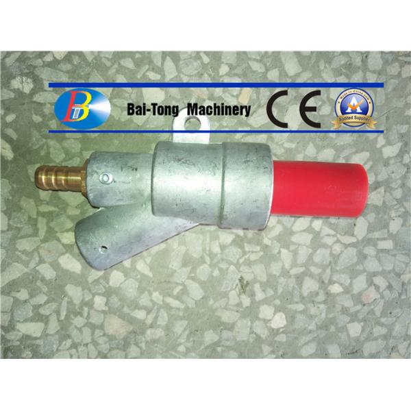 3.6cm Thickness Sandblaster Replacement Parts , Aluminum Eject Sandblast Gun