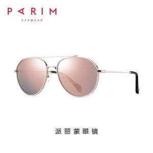 Durable Polarized Aviator Sunglasses Mens , Oversized Metal Frame Sunglasses