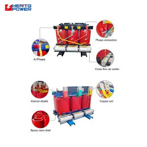 China IEC 60076-11 Standards IP20-IP44 High Safety Epoxy Resin Dry-type Transformer with Copper or Aluminum Windings on sale