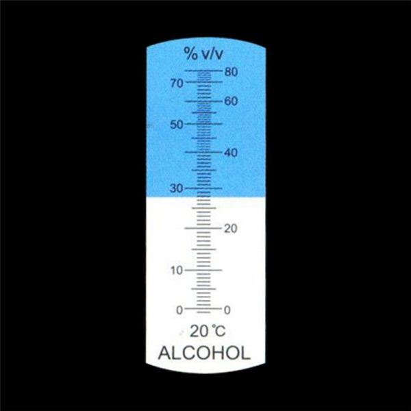 Handheld Refractometer with 0-80% Brix Range and ATC for Accurate Alcohol and Sugar Measurement