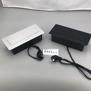 Conceal office table metal dual usb charger office desk power outlets