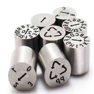 Custom Meusburger Standard Interchangeable Date Inserts for Plastic Moulds