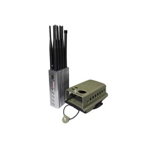 Portable Cell Phone Signal Jamming Device with 10 Antennas GPS Wifi Signal