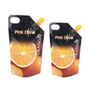 OPP VMPET PE Eco Friendly Plastic Packaging Customized Drinking Plastic Spout