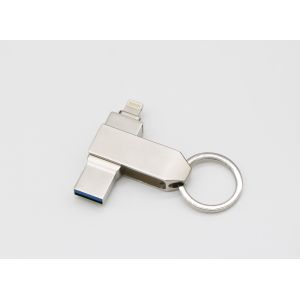 MFI Standard Apple Lightning Flash Drive , USB Flash Drive For Iphone And Ipad