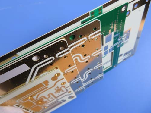 Quality High Frequency PCB Bare Board | 10 mil RO4350B Printed Circuit Board | Immersion Gold HF PWB for sale