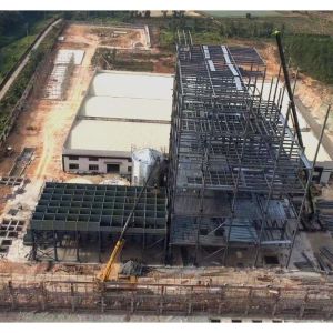 Multi-Story Office Building Steel Structure Practical Prefabricated House