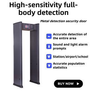 ZT-IIA Precision Guard Pro Walk-Through Metal Detector - 18-Zone Threat