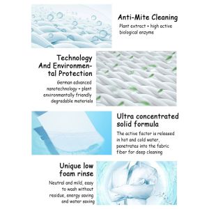High Foam Eco Friendly Laundry Sheets High Efficiency For Deep Cleaning