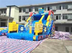 Wholesale Children Small Robot Inflatable Dry Slide For Amusement Park / Rental Business from china suppliers