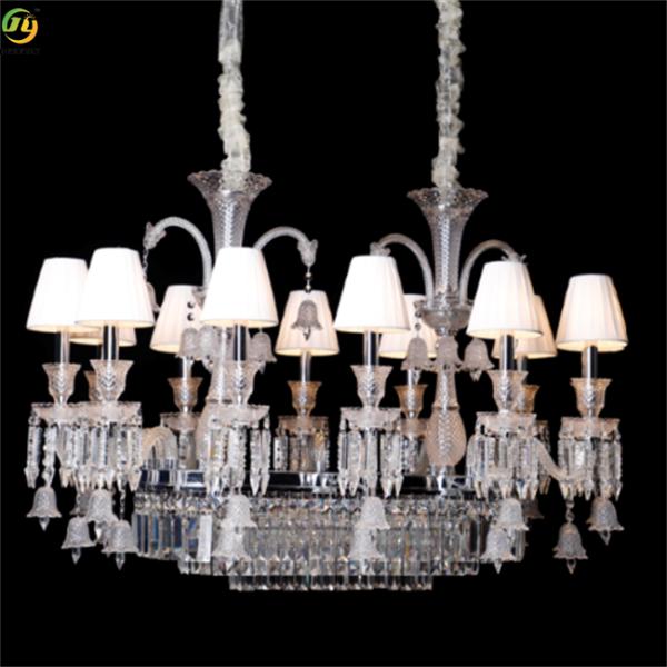 Crystal Creative Simple Crystal Candle Chandelier Home Glass Tube Droplight