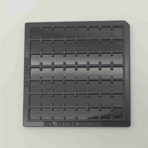 Wholesale 56PCS Customized Black 2 Inch Waffle Pack With Matching Lid from china suppliers