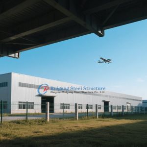 Wholesale Robust Customized Steel Structure Warehouse With Wide Clear Spans Galvanized Or Painted Surface from china suppliers