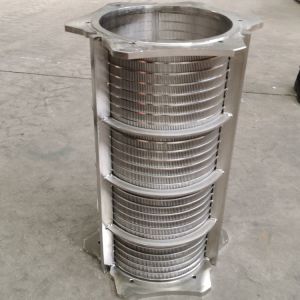 Polished Wedge Wire Screen with Round Profile Packaging Pallet