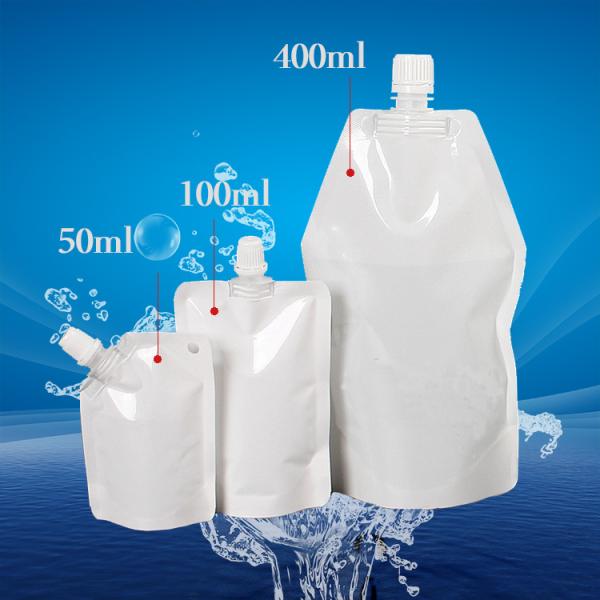 High quality 250ml fruit juice packaging spout pouch for drinking packaging