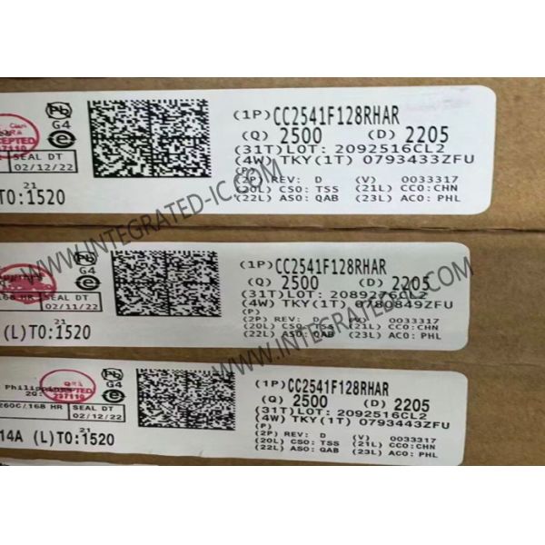 Quality Wireless Communication Module CC2541F128RHAR Bluetooth Low Energy Wireless MCU for sale