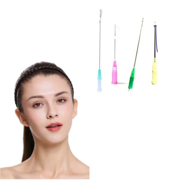 Quality Absorbable 3D Cog Pdo Eye Thread Lift Threading To Lift Face L Blunt for sale