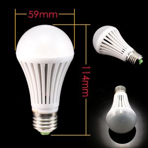 7W E27 LED BULB SMD Led Light Bulb Warm Light 85 - 260V 5050 SMD