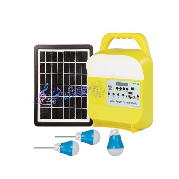Quality SRE-585 Rechargeable Sun Solar Power Lighting System Generator Portable With Battery for sale