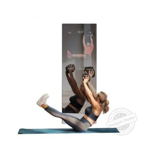 Personalized Virtual Trainer Magic Fitness Mirror 32inch HD LCD Magic Workout