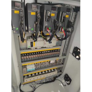 Double Head Corrugated Cardboard Sheet Stitcher Machine with Nail Distance 30