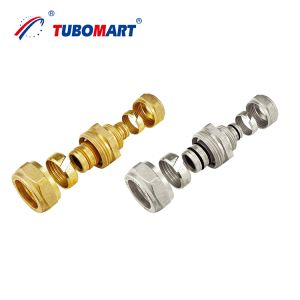 China Brass Gas Fittings Plumbing Gas Hose Nipple Cap Tee Socket Gas Brass Threaded Compression Fittings on sale